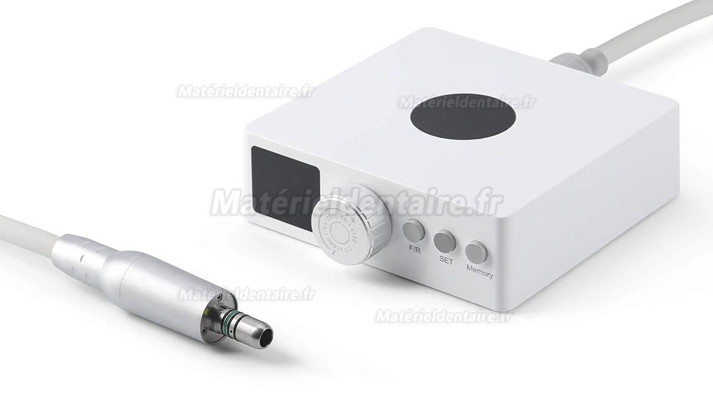Moteur &eacute;lectrique sans balais &agrave; LED dentaire, 4 trous, trois modes : 16:1 / 1:1 / 1:5